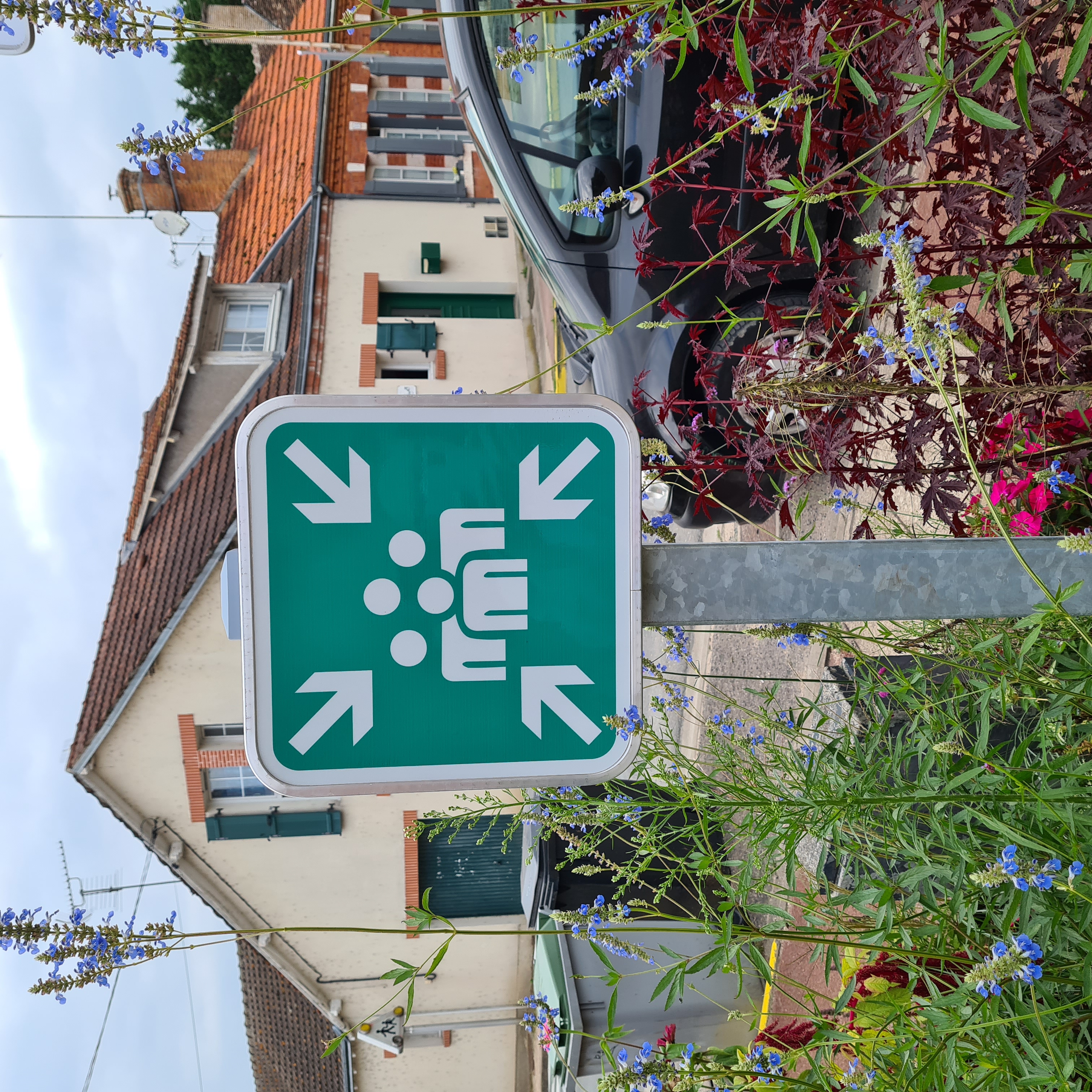 Panneau rassemblement